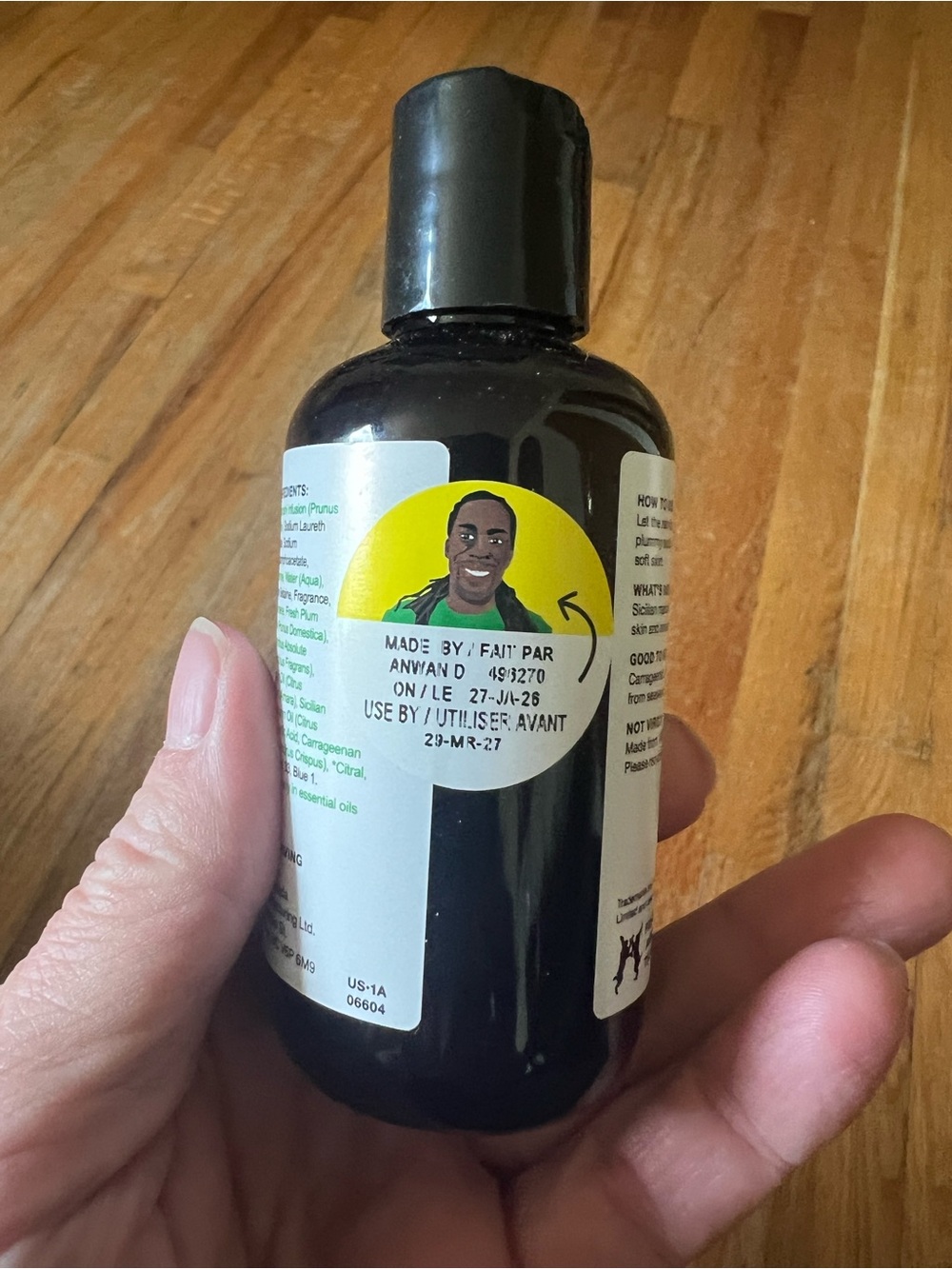 LUSH Plum Rain Shower Gel - 3.3 oz DISCONTINUED BRAND NEW - Picture 7 of 8